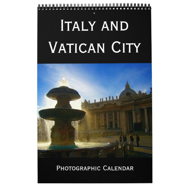 Calendario italia y vaticano (Tapa)