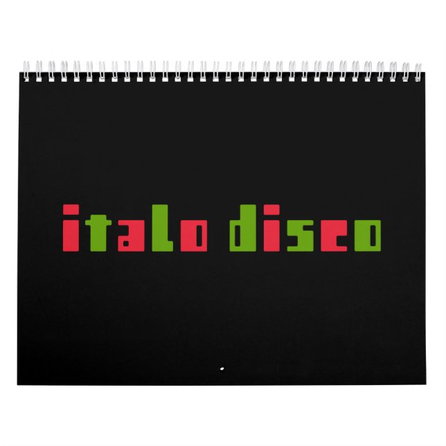 CALENDARIO ITALO DISCO (Tapa)