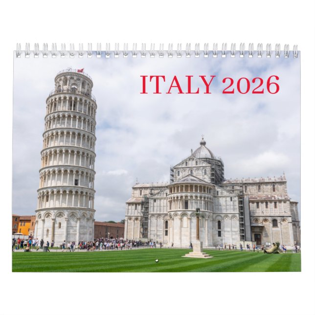 Calendario Italy 2026 calendar (Tapa)