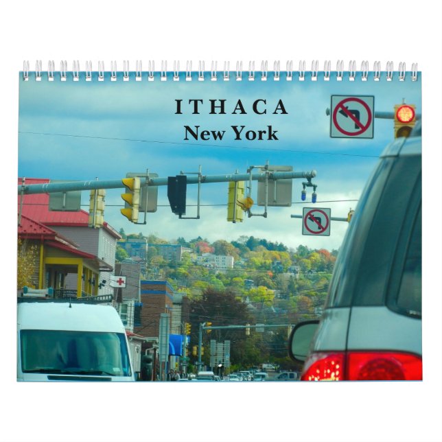 CALENDARIO ITHACA NEW YORK   (Tapa)