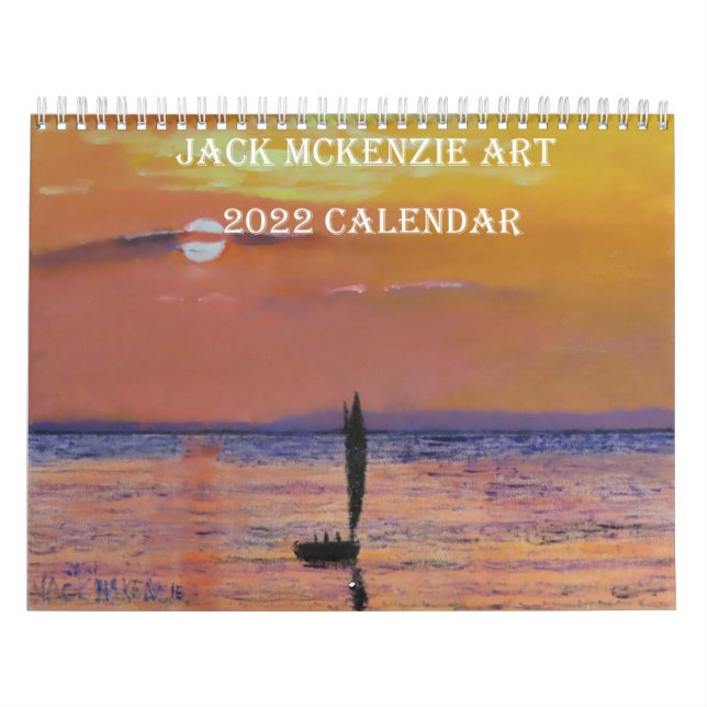 Calendario Jack Mckenzie Art 2022 Calendar (Tapa)