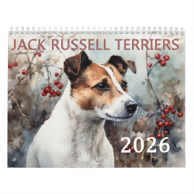 Calendario Jack Russell Terriers 2026 (Tapa)