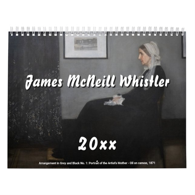 Calendario James McNeill Whistler (Tapa)