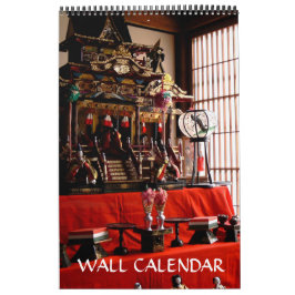 Calendario japonés de muñecas