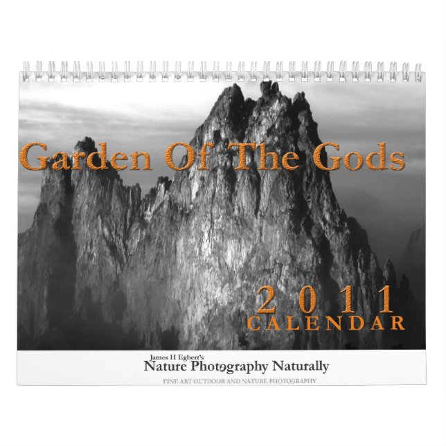 Calendario Jardín de dioses (Tapa)
