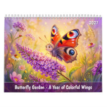 Jardín de Mariposas 2027 – Un Año de Alas Colorida