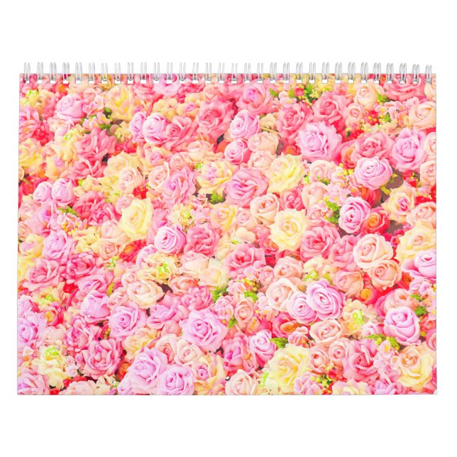 Calendario Jardín de rosas (Tapa)