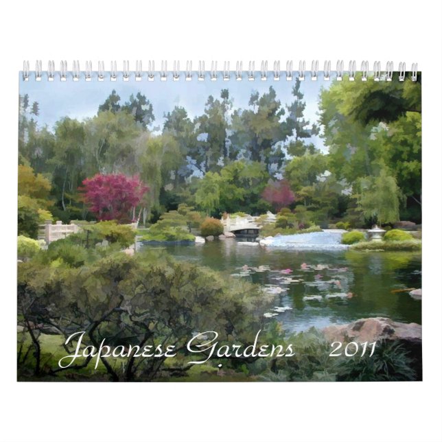 Calendario Jardín japonés (Tapa)