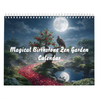 Calendario Jardín Zen de Piedra de Nacimiento Mágica