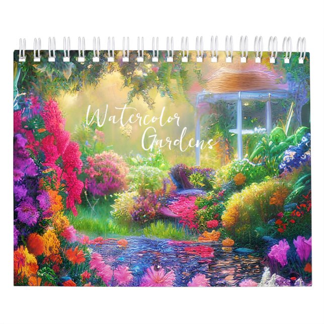 Calendario Jardines acuáticos (Tapa)