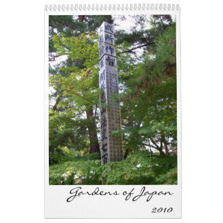 Calendario Jardines de Japón 2010