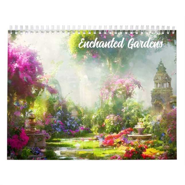Calendario Jardines encantados (Tapa)