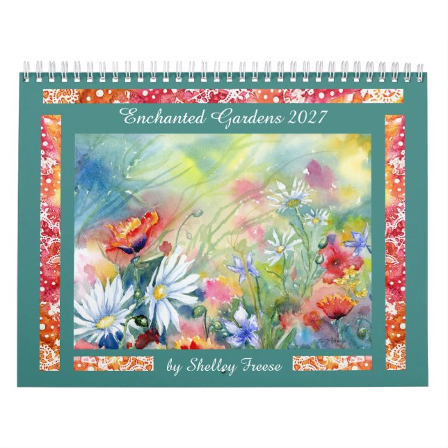 Calendario Jardines Encantados 2027 (Tapa)