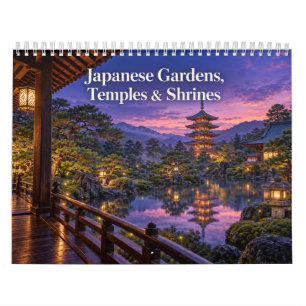 Calendario Jardines Japoneses Templos y Santuarios