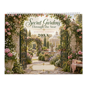Calendario Jardines secretos a lo largo del año