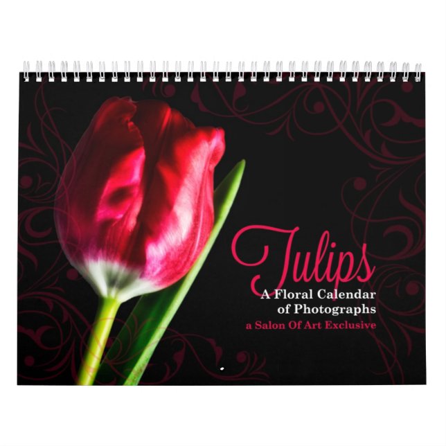 Calendario Jardines Tulip Floral 12 meses (Tapa)
