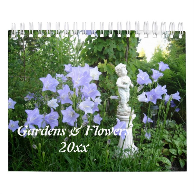 Calendario Jardines y flores (Tapa)