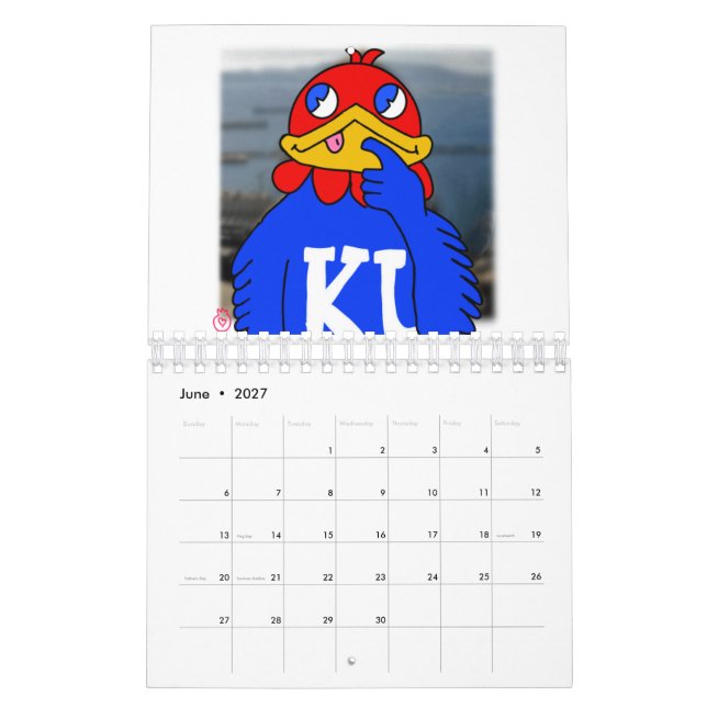 Calendario jayhawk plátano (Jun 2027)