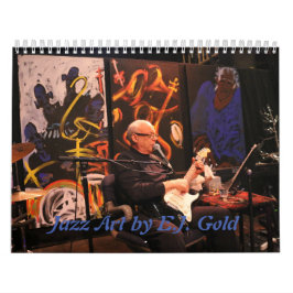 Calendario Jazz Art de E.J. Gold