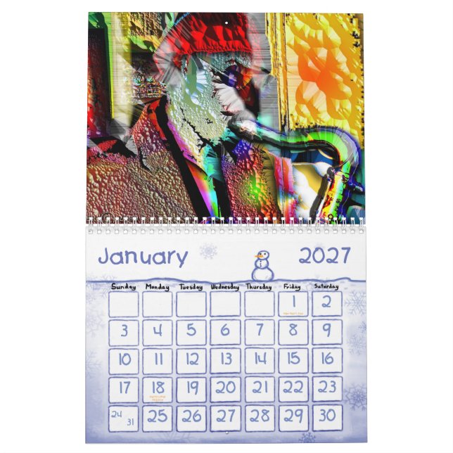 CALENDARIO JAZZ - MAMÁES - TAZZ (Jan 2027)