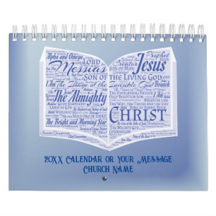 CALENDARIO JESÚS EL NOMBRE POR ENCIMA DE TODOS LOS NOMBRES -