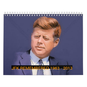 CALENDARIO JFK RECORDABA 1963 - 2013