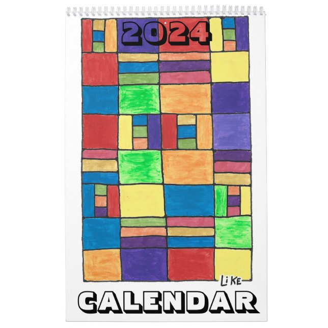 Calendario Jlikeart 2024 (Tapa)