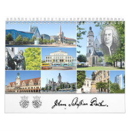 Calendario Johann Sebastian Bach Cities & Places