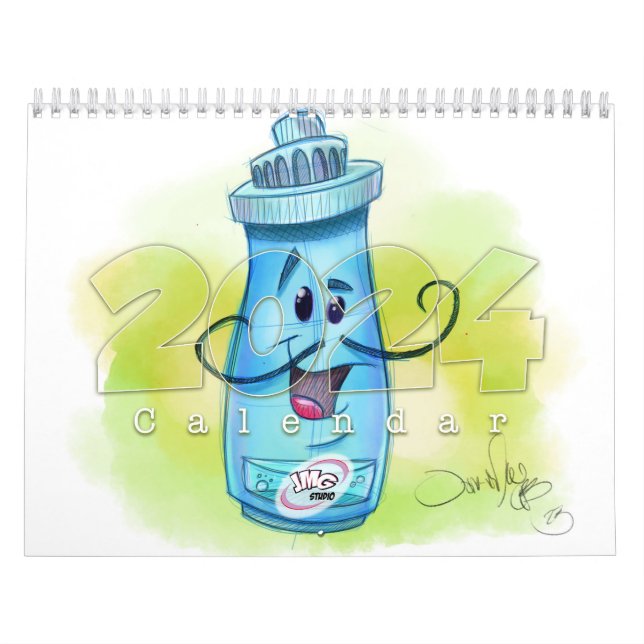 Calendario John-Marc 2024 (Tapa)