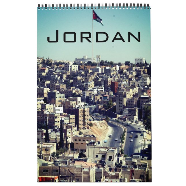 Calendario jordan travels (Tapa)