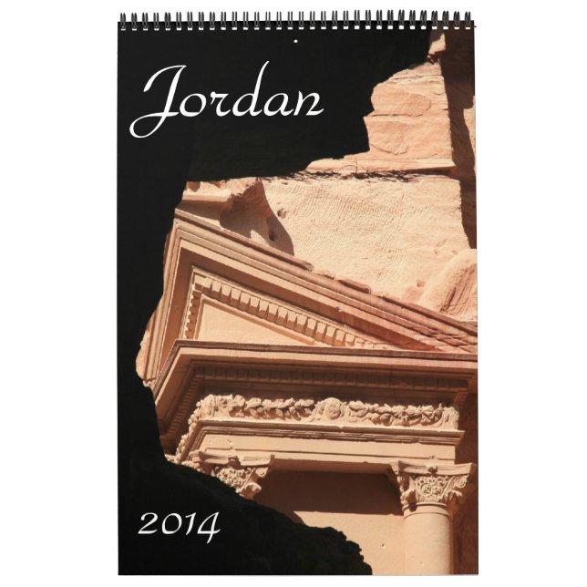 Calendario Jordania 2014 (Tapa)