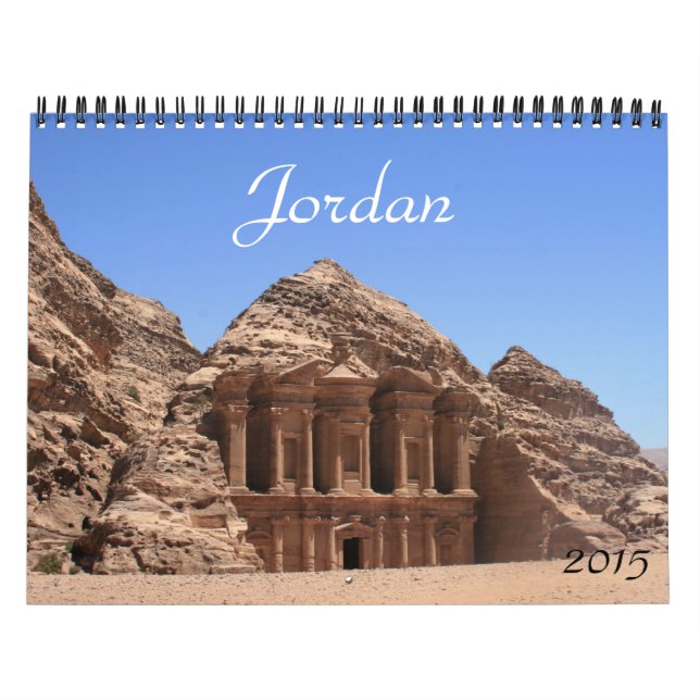 Calendario Jordania 2015 (Tapa)