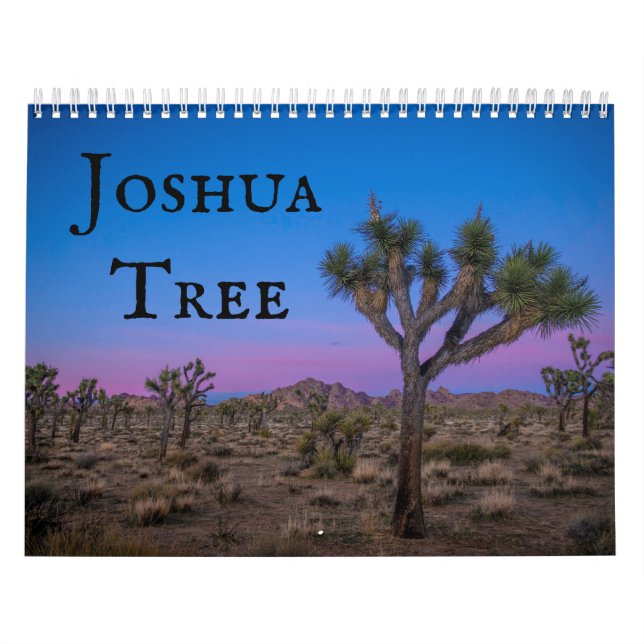 Calendario Joshua Tree (Tapa)