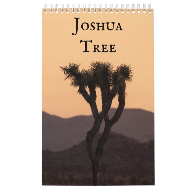 Calendario Joshua Tree (Tapa)