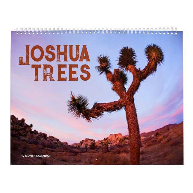 Calendario Joshua Trees (Tapa)
