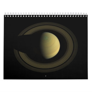 Calendario Joya de Saturn del planeta de la Sistema Solar