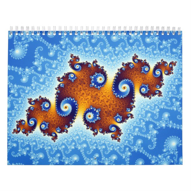 Calendario Juego de Julia Island Mandelbrot (Tapa)