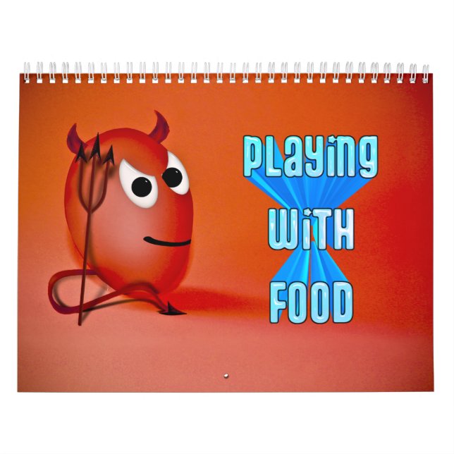 Calendario "JUGANDO CON COMIDA" (Tapa)