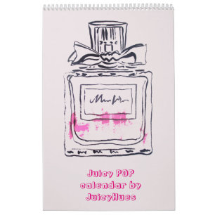 Calendario Juicy POP Pop Art ilustracion acuarela