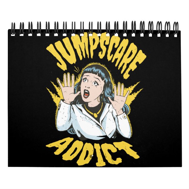 Calendario  Jumpscare Addict  (Tapa)