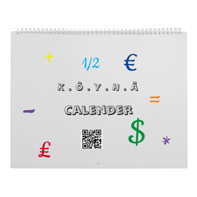 Calendario K.Ö.Y.H.Ä Calender (Tapa)