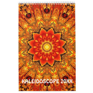 Calendario Kaleidoscope de 12 meses