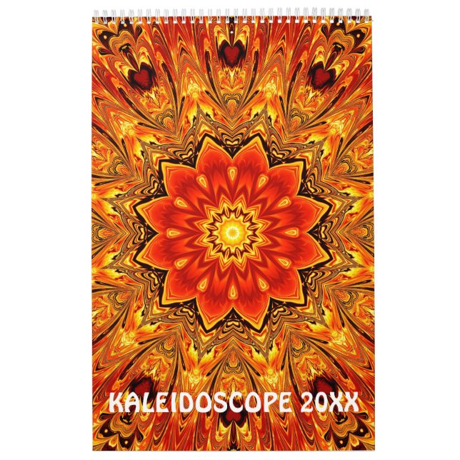 Calendario Kaleidoscope de 12 meses (Tapa)