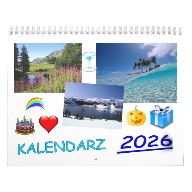 Calendario Kalendarz 2026 (Tapa)