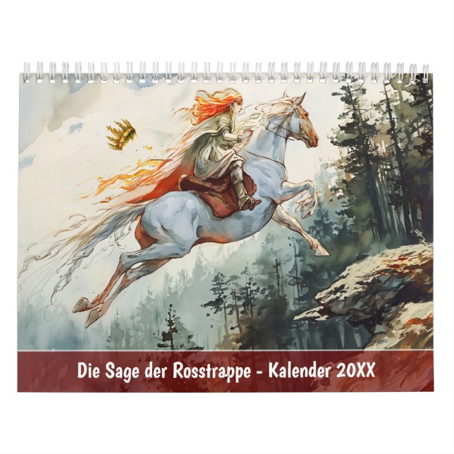 Calendario Kalender 2026 – Die Sage der Rosstrappe (Tapa)
