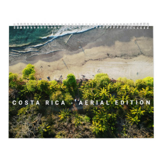 Calendario Kalender Costa Rica - Aerial Edition