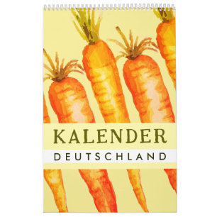 Calendario Kalender Deutschland mit Feiertagen Alemania 202