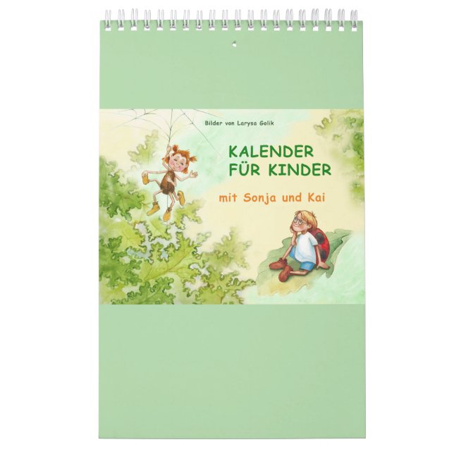 Calendario Kalender für Kinder 2026 (Tapa)