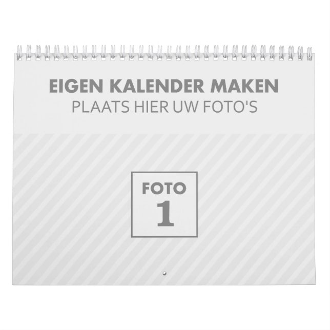 Calendario Kalender maken 2024 fotokalender jaarkalender (Tapa)