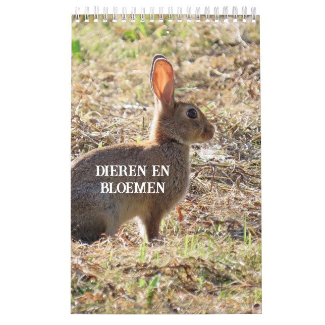 Calendario Kalender met afbeeldingen van de natuur (Tapa)